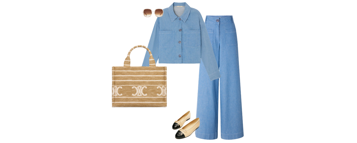 Look femme 2025, Blue Serenity