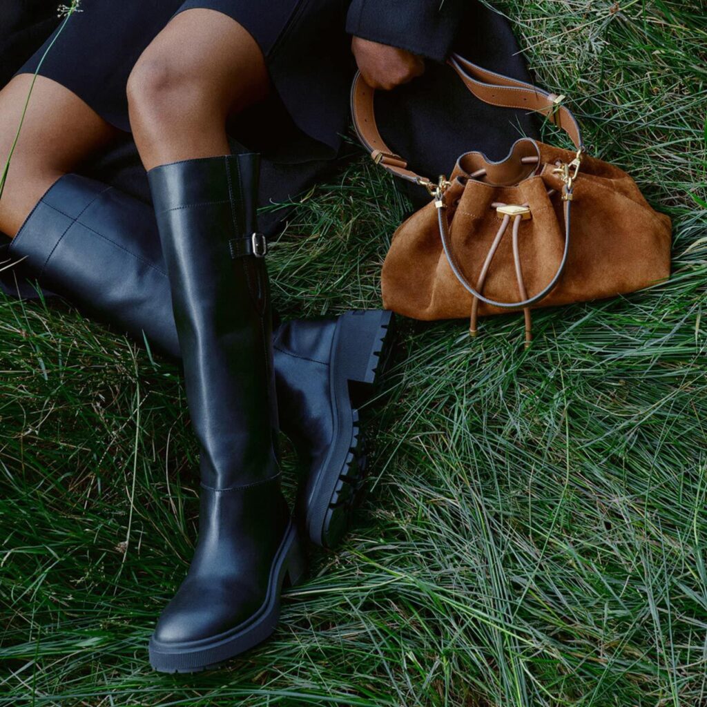 Mode-Botte-02©Jimmy-Choo-Bottes-hautes-en-cuir-de-veau-brillant-noir